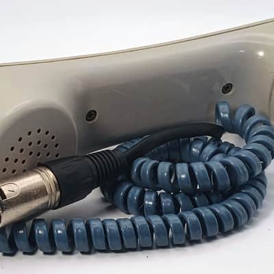 Custom Lo-Fi Telephone Microphone - NT Athena 1980’s Phone Mic - Grey w/ Base image 3