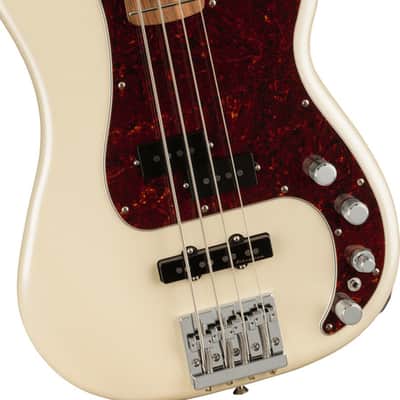 Fender Player Plus Precision Bass PF OLP (olympic pearl) image 3