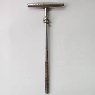 Kent Bass Drum Tension Faucet-Rod Kenmore,NY Chrome Vintage 4 1/4"Vintage 60s US image 1