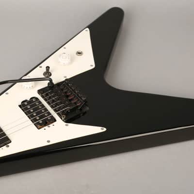 Epiphone Flying V Floyd Rose - 1989 Korea - MIK - Black Metallic w/HSC image 11