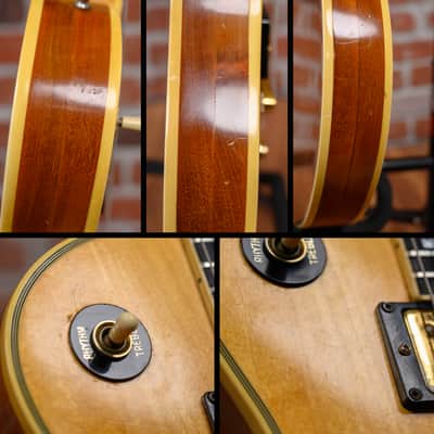 Gibson Les Paul Custom Plain Maple Top Natural 1976 w/OHSC image 16
