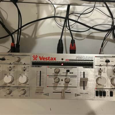 Vestax PMC-005A MKⅡ Blue Translucent DJ Mixer | Reverb