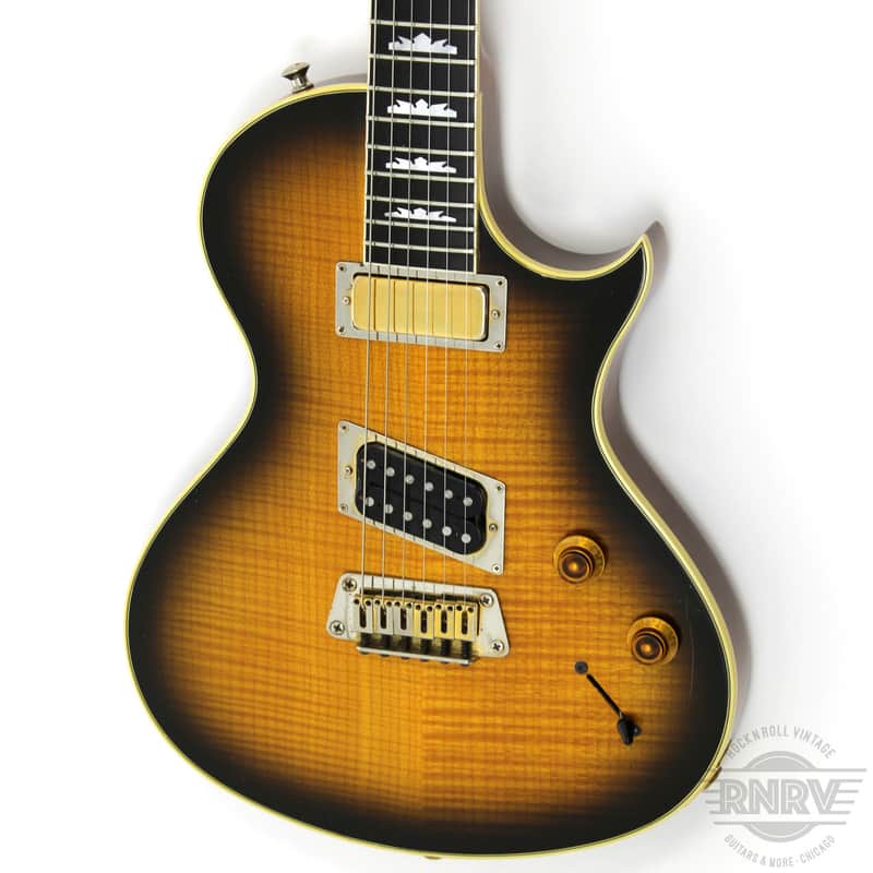 1993 Gibson Nighthawk CST Custom Fireburst / Tobacco Sunburst