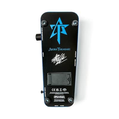 Dunlop AT95 Akira Takasaki Signature Cry Baby Fuzz Wah 2023 - Present - Blue image 6