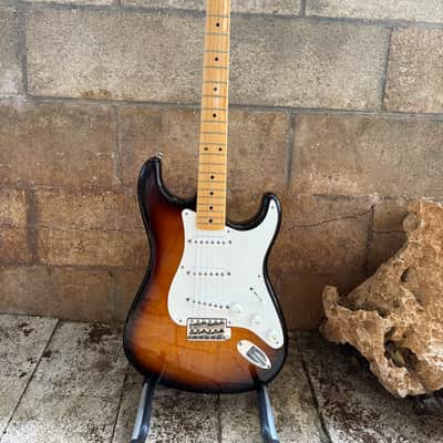 Fender 60th Anniversary 1954 Reissue Stratocaster 2014 - 2 color sunburst image 1