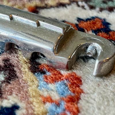 1960's Nickel Gibson Wraparound Bridge Les Paul Junior SG TPBR 8513 12809 Lightning Bar image 6