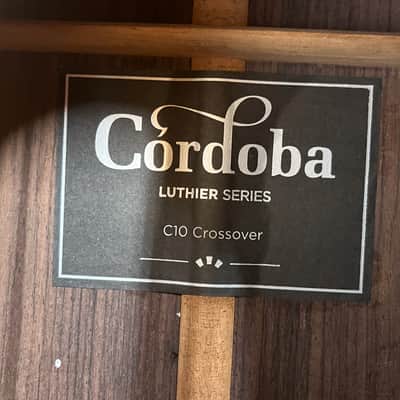 Cordoba Luthier Series C10 Crossover Classical Acoustic Guitar - *Set-up to be Left-Handed* image 21