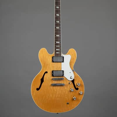 Epiphone Riviera with Stop-Bar Tailpiece - AN Antique Natural - 1986 - Matsumoku Factory - Made In Japan image 3