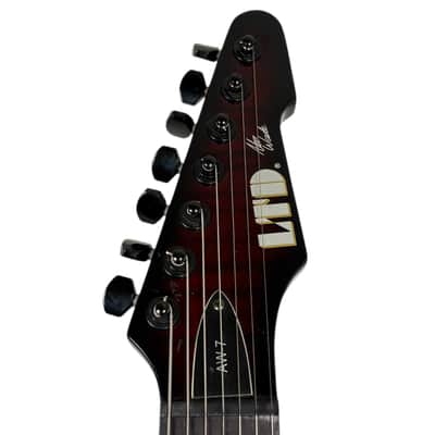 ESP LTD Alex Wade Signature AW-7 2012 - Blood Red Sunburst image 9
