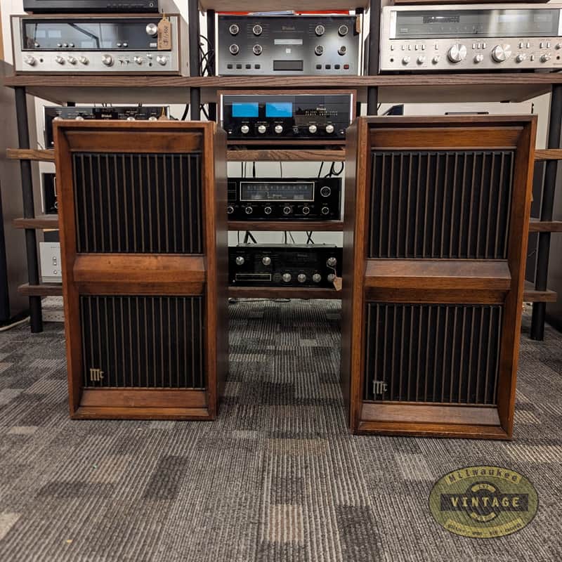 Pair of McIntosh ML-10C speakers