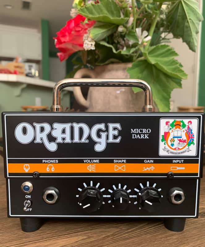 Orange Micro Dark 20-Watt Guitar Amp Head 2015 - Present - Black image 1