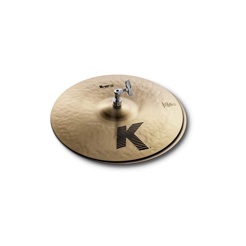Zildjian K 14" Hi Hats T-1114g B-1286g w/ video demo of actual cymbal for sale image 1