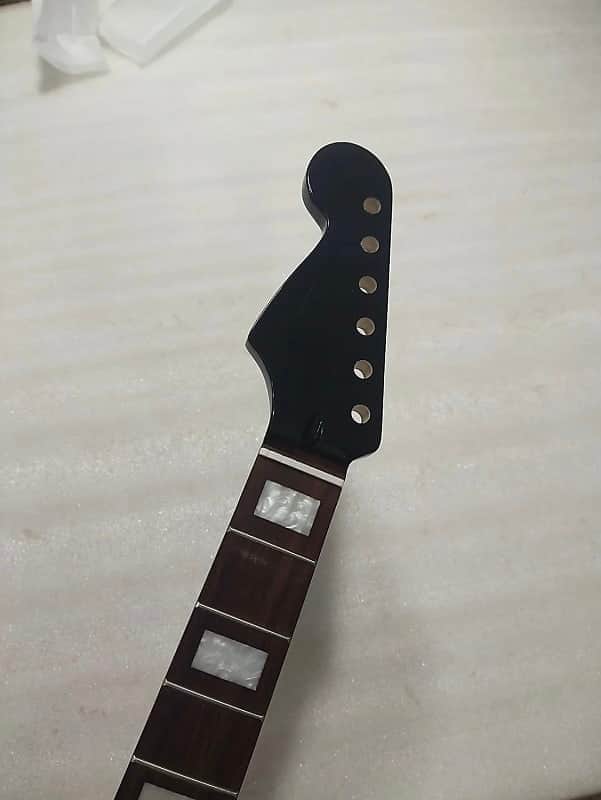 Left Handed Stratocaster Strat Style Guitar Neck, Rosewood Fingerboard image 1