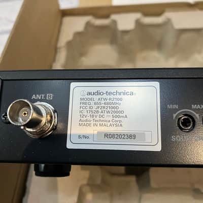 Audio Technica ATW-R2100 2000 Series UHF Wireless Receiver image 6