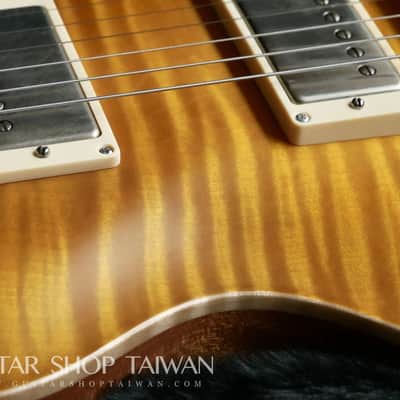 2025 Nik Huber Orca '59 Honeycomb Body-Faded Sunburst image 12