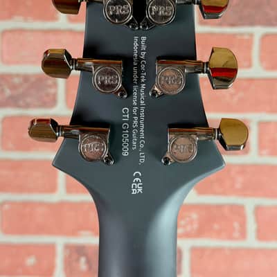 PRS SE Custom 24-08 Exotic Electric Guitar - Lake Blue Midnight Burst image 12