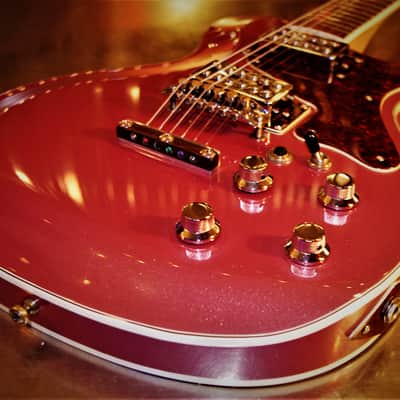 Mosrite Bluesbender 500 1972 Burgundy Mist Metallic. Rejuvenated. Rare. One of a kind. TV Jones pup image 18