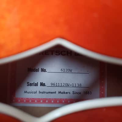 Gretsch 6120W 1994 image 23