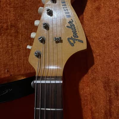 1966 Fender Mustang Dakota Red w/ OHSC image 2