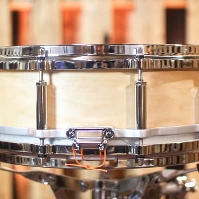 Pearl 14x5 Free Floating Maple Snare Drum image 4
