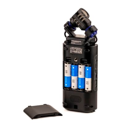 Zoom H5studio 4-Track Handy Recorder with 32-Bit Float Recording + 2x Vidpro Professional Wired XLR Lavalier Microphone XM-L2 for Pro Audio Equipment with XLR Input image 5