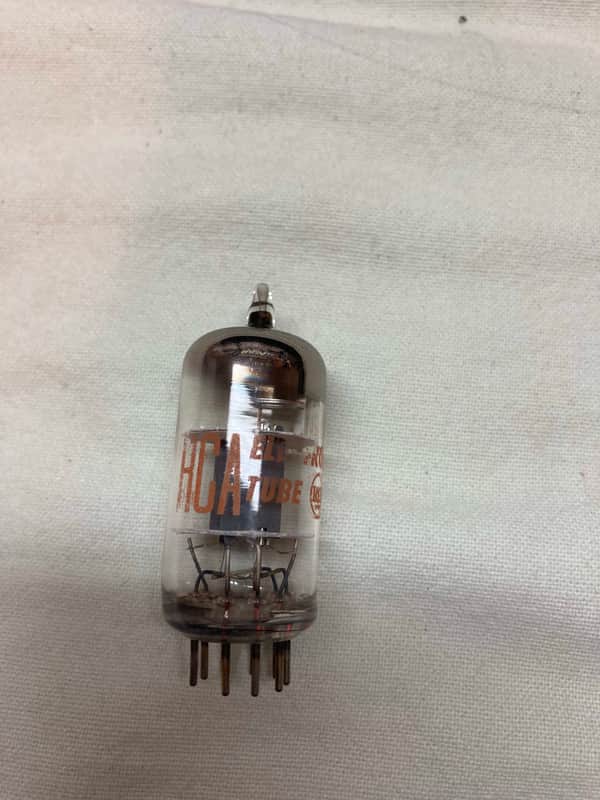 1960s NOS RCA Fender 12AT7 Pre Amp Vacuum Tube image 1