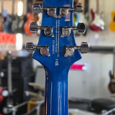 2025 PRS SE Custom 24 Semi-Hollow Piezo - Lake Blue image 4