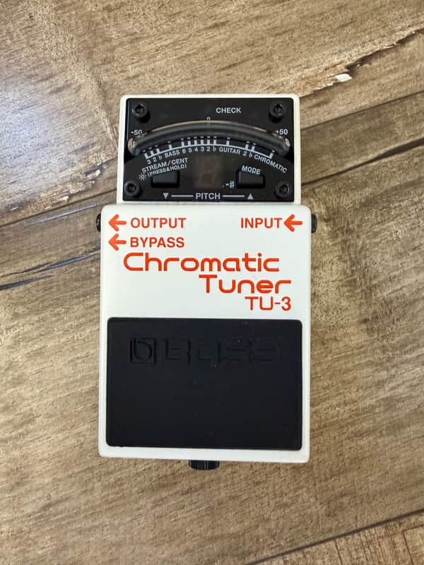 Boss TU-3 Chromatic Tuner 2009 - Present - White image 1