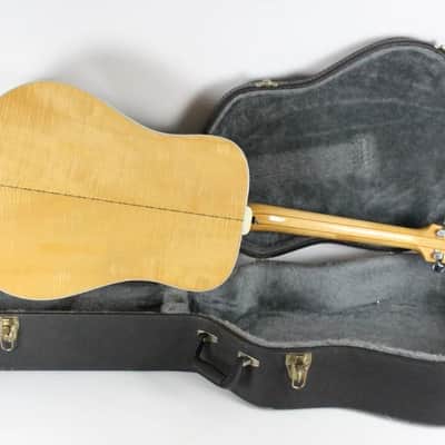 1977 Vintage Guild D-44M BLD Blonde Flamed Maple Bluegrass Jubillee ~Ebony Fretboard~ 1970s USA image 6