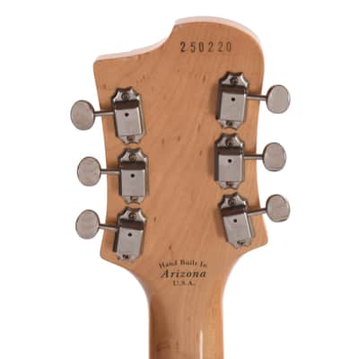 Fano Alt de Facto RB6 Antigua Burst Light Distress w/Mojo Pickups & Stainless Steel Frets (Serial #250220) image 7