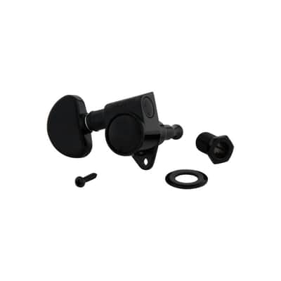 Gibson PMMH-030 Grover 3+3 Machine Heads - Black image 2