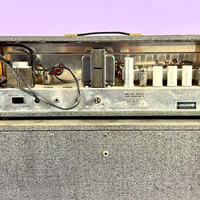 1965 Silvertone Model 1484 -Twin Twelve All original and Working Tremolo/Reverb Bild 7