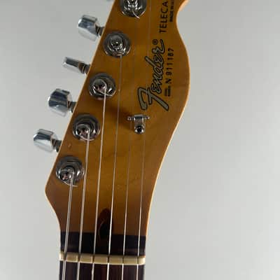 Fender American Standard Telecaster with Rosewood Fretboard 1991 Brown Sunburst image 6