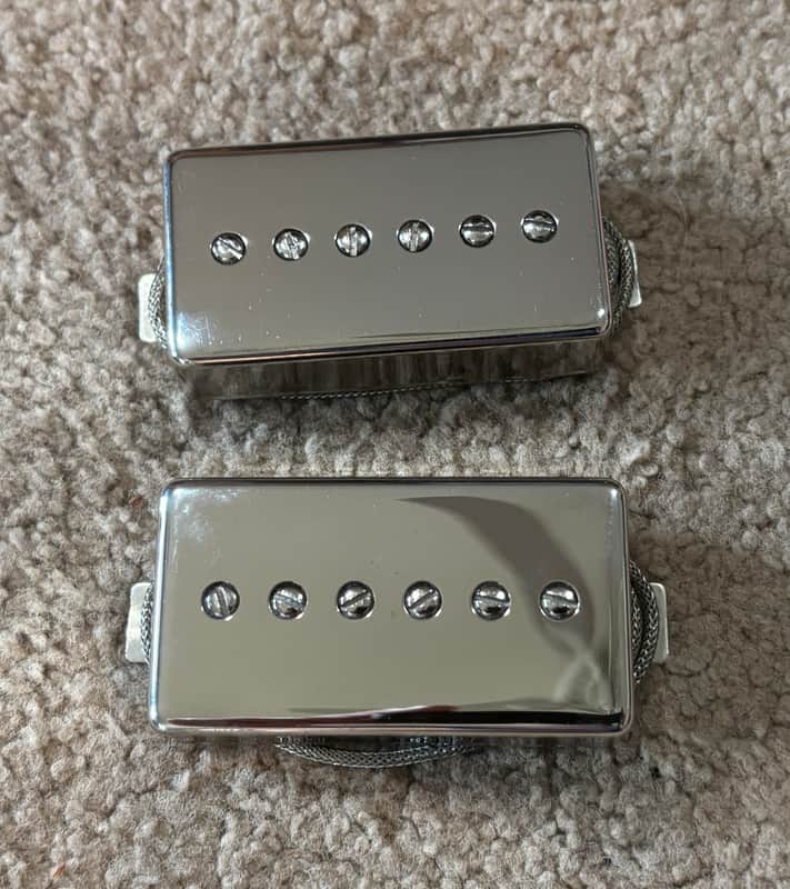 Seymour Duncan Phat Cat Single Coil Pickup Set - Nickel Covers image 1