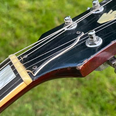 RARE 1974 Greco SG-600 (Angus Young AC/DC Inspired) … Maxon U-1000 PAF REPLICA + Batwing Pickguard + Vibrola ... Made in Japan Lawsuit Era + GIGBAG image 18