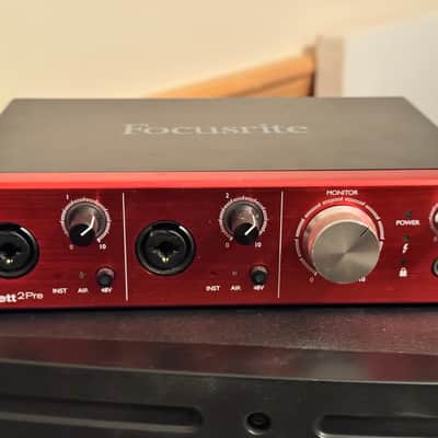 Focusrite Clarett 2Pre Thunderbolt Audio Interface | Reverb