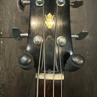 Vintage 1966-69 Gibson EB-3 Bass in Cherry Finish Reset Neck w/ Period-Adjacent Aftermarket Case in Good Condition! image 5