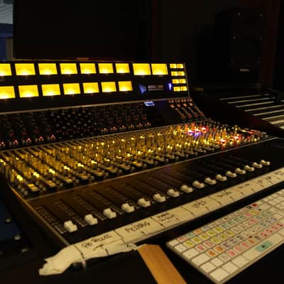 API 1608 console with Sterling modular desk for API 1608 plan B style with spk platform and LCD arm image 5