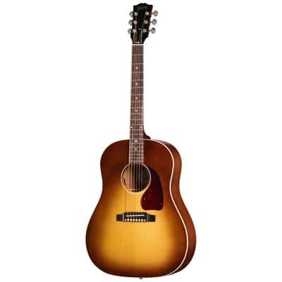 Gibson J-45 Special Acoustic-Electric Guitar-Satin Honey Burst image 3