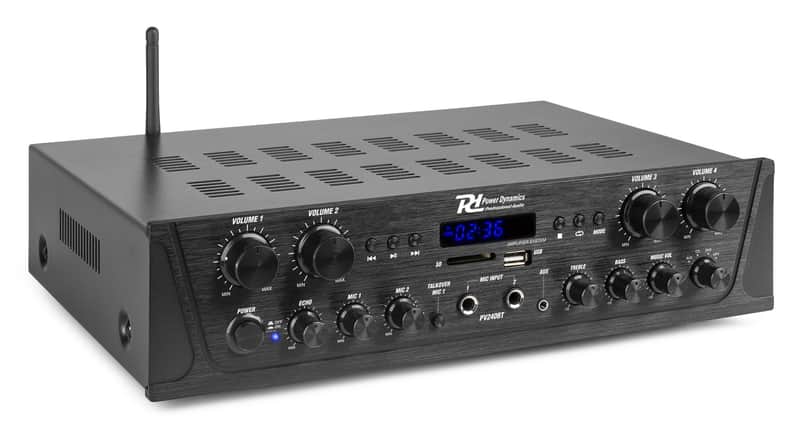 Power Dynamics PV240BT 4 Kanal Multimedia Verstärker mit Bluetooth image 1