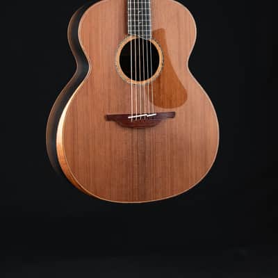 Lowden O-50 Ancient Bog Oak and Sinker Redwood with Leaf Inlays NEW image 1