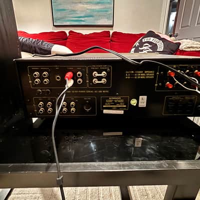 Pioneer SA-8500 60-Watt Stereo Solid-State Integrated Amplifier 1975 - 1979 - Silver image 5