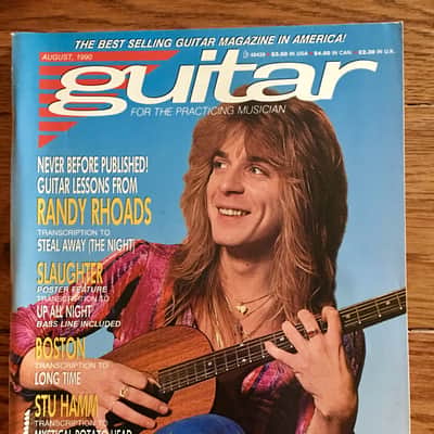 Guitar for The Practicing Musician  Randy Rhoads bundle 4 Magazines image 3
