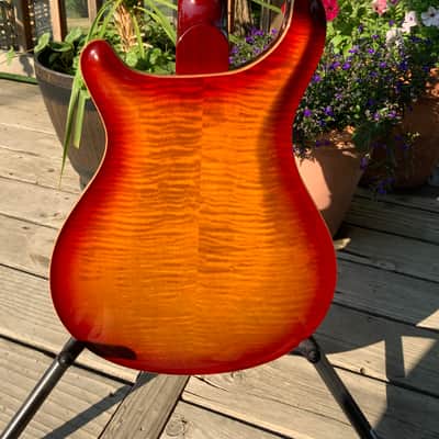 PRS Hollowbody II 2007 - Dark Cherry Sunburst image 4