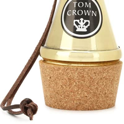 Tom Crown 30FH French Horn Stop Mute - Brass (3-pack) Bundle image 1