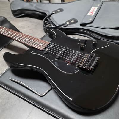 1986 Charvel Model 3 Limited Edition NAMM Black Japanese Ash Body with Color-Matched Painted Neck MIJ Japan Special Edition for 1987 by Charvel-Jackson Pre-Fender era Vintage 80s 1980's Super Strat HSS Guitar USA Kahler American Jackson Pickups image 16