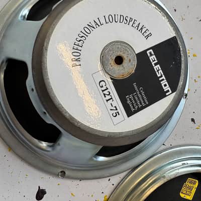 Celestion T3760 G12T-75 12" 75-Watt 16 Ohm Replacement Speaker 2010s - Silver image 2