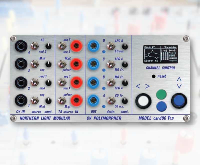 Northern Light Modular - CardOC T4.0 - CV Polymorpher [Buchla 208 Compatible] image 1