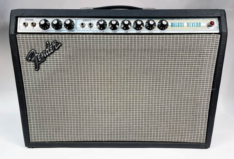 Fender Deluxe Reverb 2-Channel 22-Watt 1x12" Guitar Combo 1979 - 1980 image 1