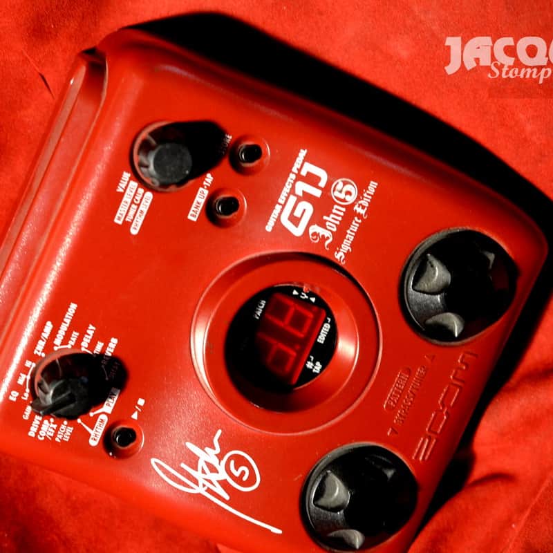 2000s Zoom G1 Guitar Effects Pedal Grey